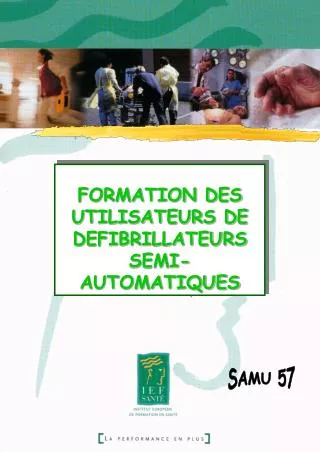 formation des utilisateurs de defibrillateurs semi automatiques