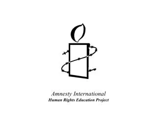 Amnesty International Human Rights Education Project