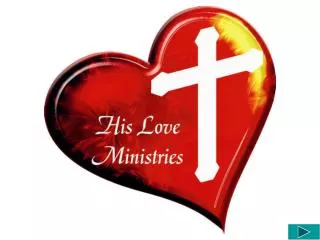 HIS LOVE MINISTRIES