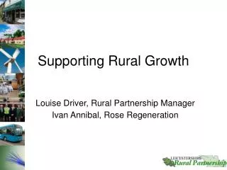 Supporting Rural Growth