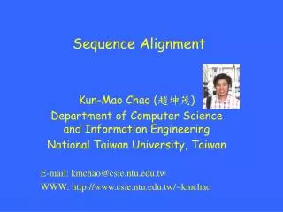 Sequence Alignment