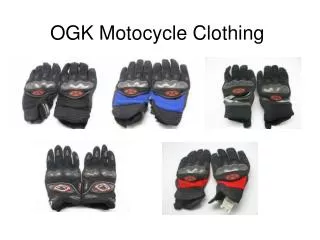 OGK Motocycle Clothing