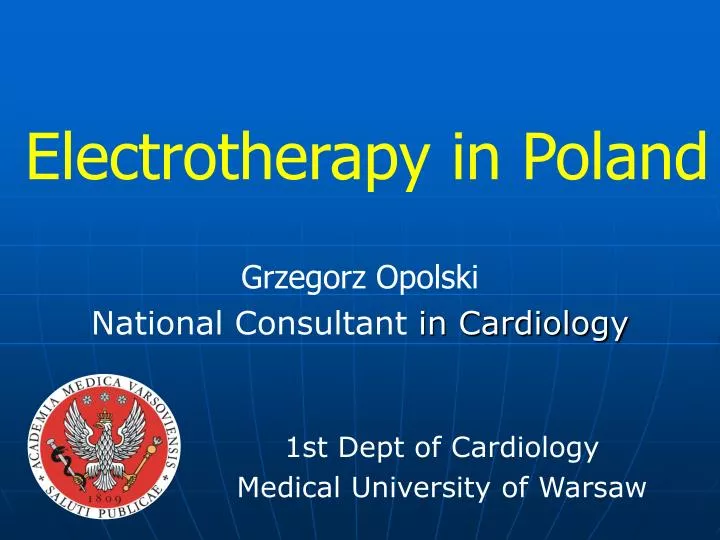 electrotherapy in poland