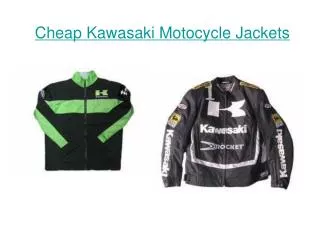 Discount Kawasaki Motocycle Jackets