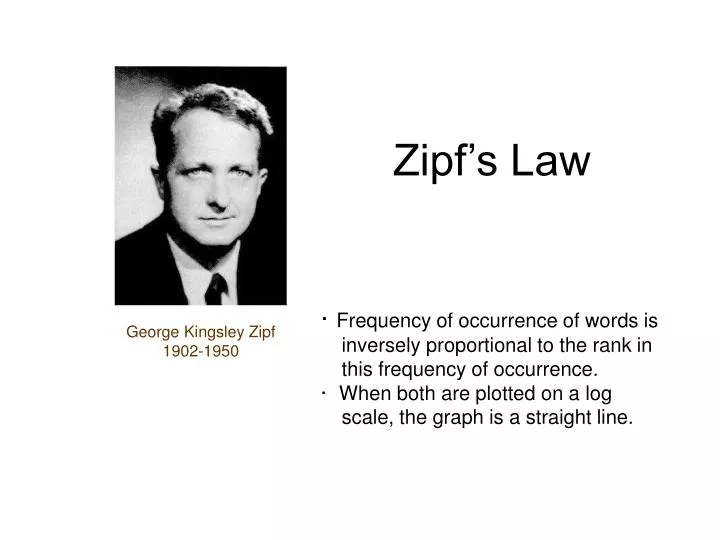 zipf s law