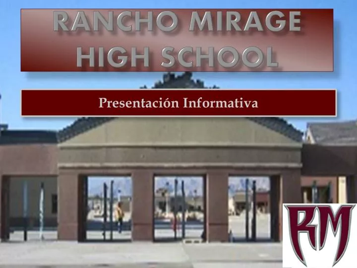 rancho mirage high school
