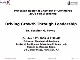 Driving Growth Through Leadership