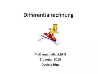differentialrechnung
