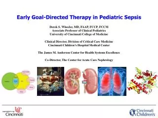 Early Goal-Directed Therapy in Pediatric Sepsis