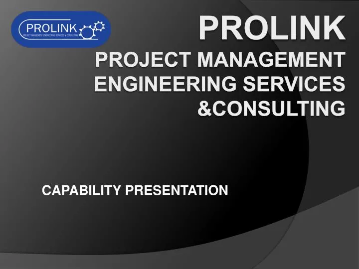 capability presentation