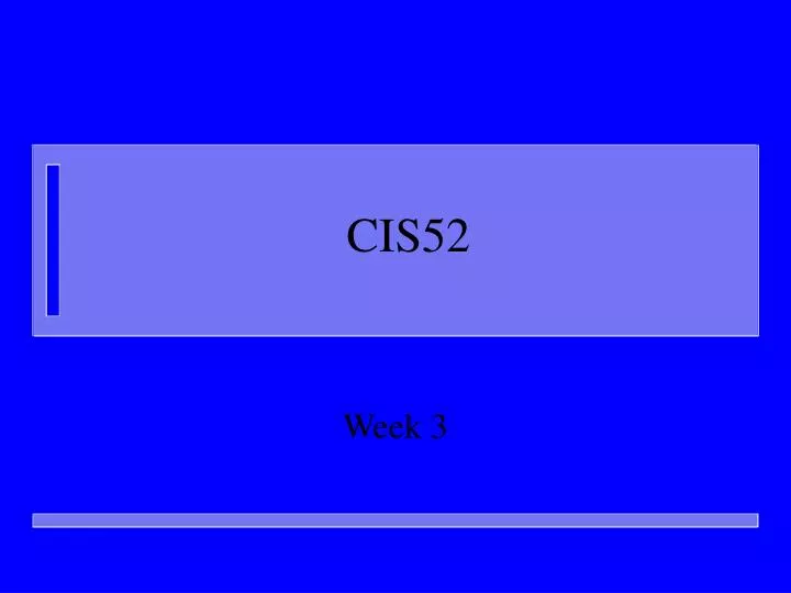 cis52