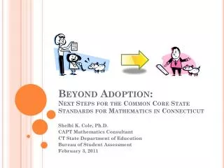 Beyond Adoption: Next Steps for the Common Core State Standards for Mathematics in Connecticut
