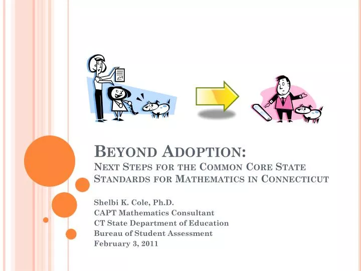 beyond adoption next steps for the common core state standards for mathematics in connecticut