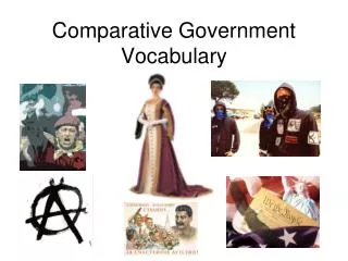 Comparative Government Vocabulary