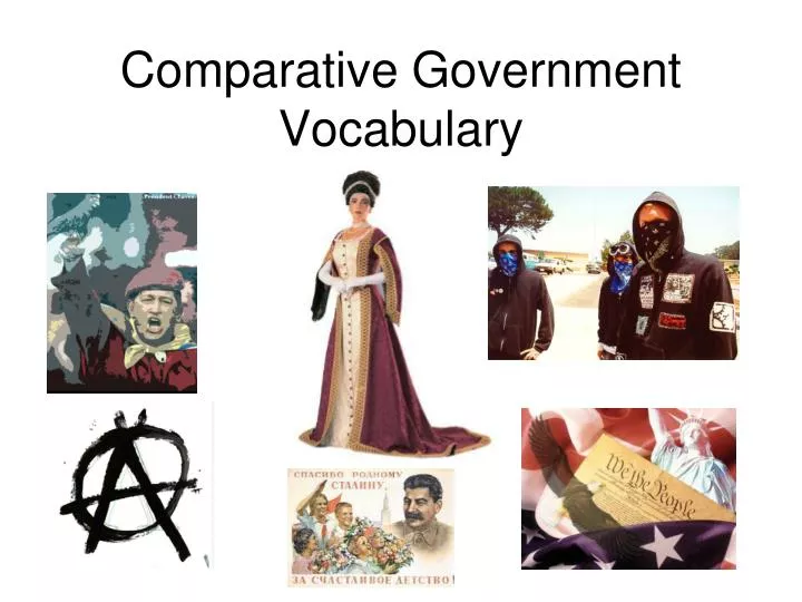 comparative government vocabulary