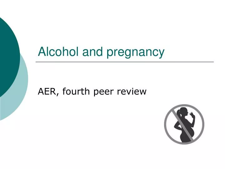 alcohol and pregnancy