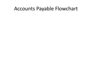 Accounts Payable Flowchart