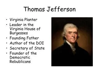 thomas jefferson