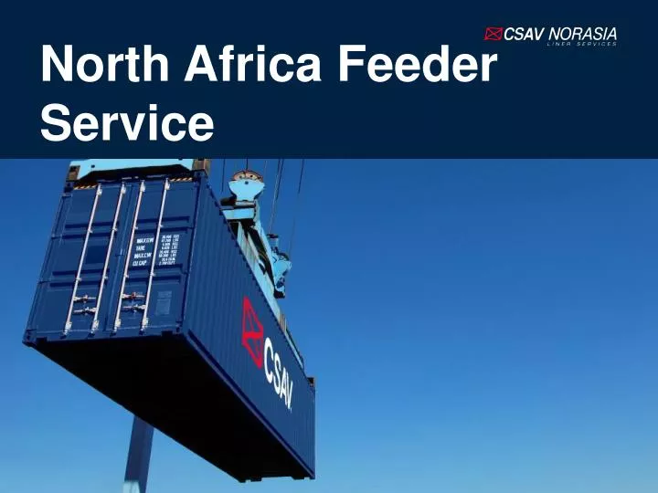 north africa feeder service