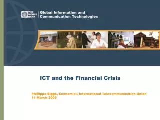 ICT and the Financial Crisis