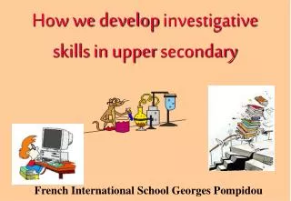 How we develop investigative skills in upper secondary