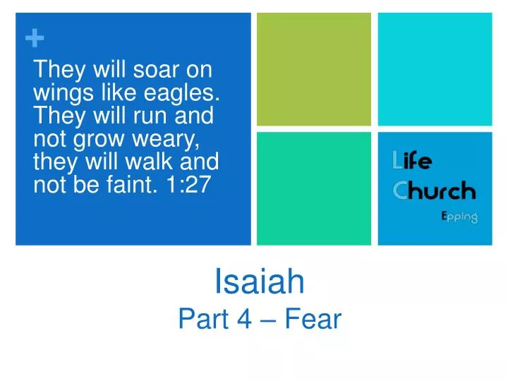 isaiah part 4 fear