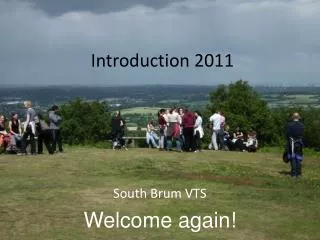 Introduction 2011