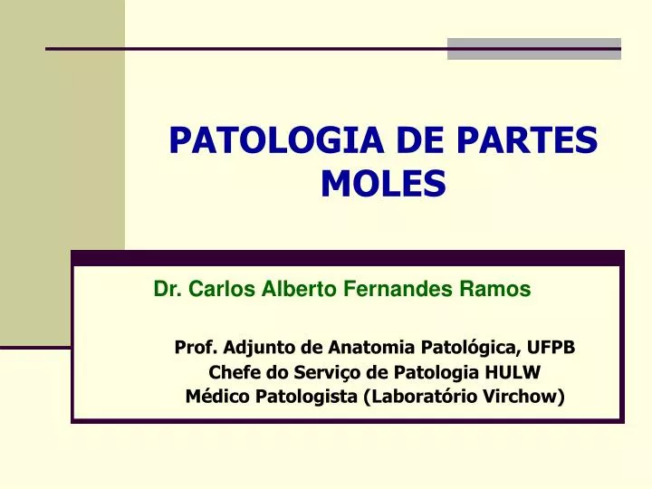 patologia de partes moles