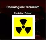 Radiological Terrorism - slide 1