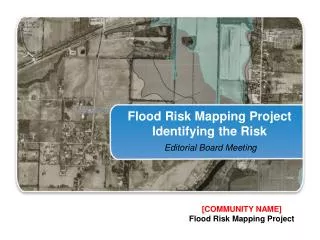 Flood Risk Mapping Project Identifying the Risk