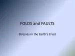 FOLDS and FAULTS - slide 1