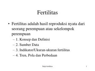 Fertilitas