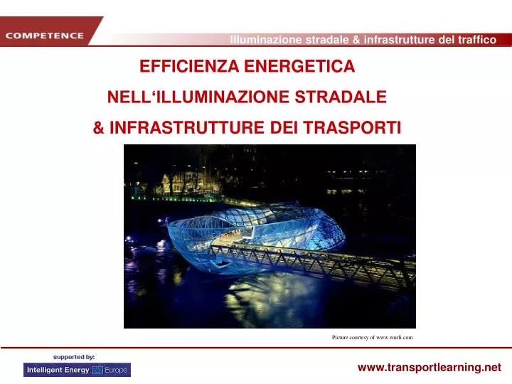 efficienza energetica nell illuminazione stradale infrastrutture dei trasporti