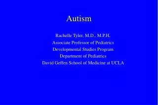 autism