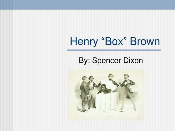 henry box brown