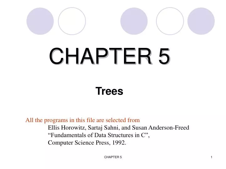 chapter 5 trees