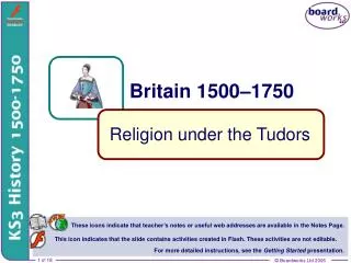 Religion under the Tudors