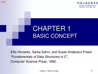 CHAPTER 1 BASIC CONCEPT
