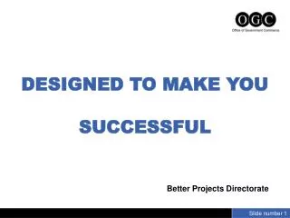 DESIGNED TO MAKE YOU SUCCESSFUL