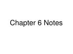 Chapter 6 Notes - slide 1