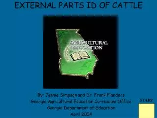 EXTERNAL PARTS ID OF CATTLE