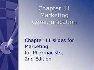 Chapter 11 Marketing Communication