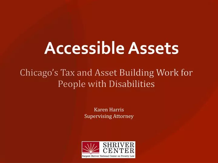 accessible assets
