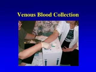 Venous Blood Collection