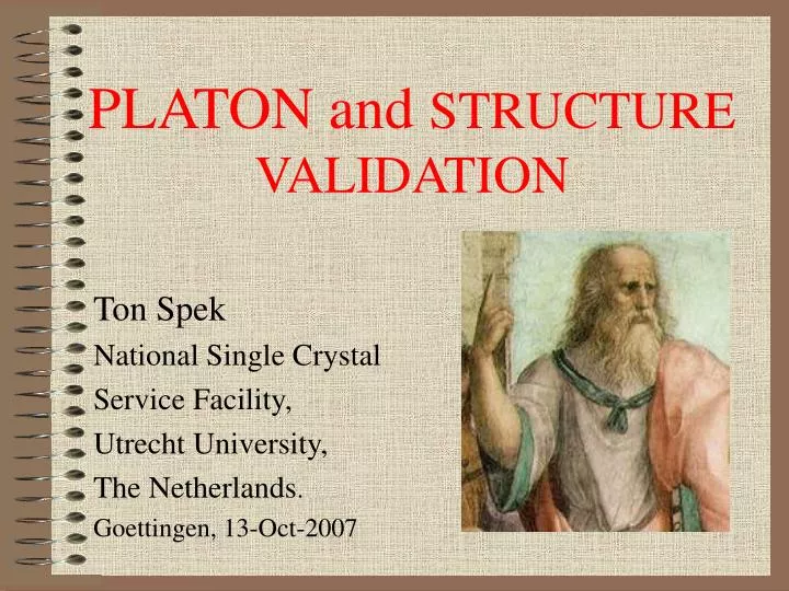 platon and structure validation