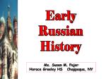 Early Russian History - slide 1