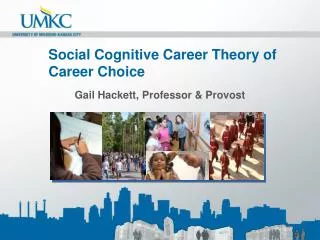 Social Cognitive Career Theory of Career Choice