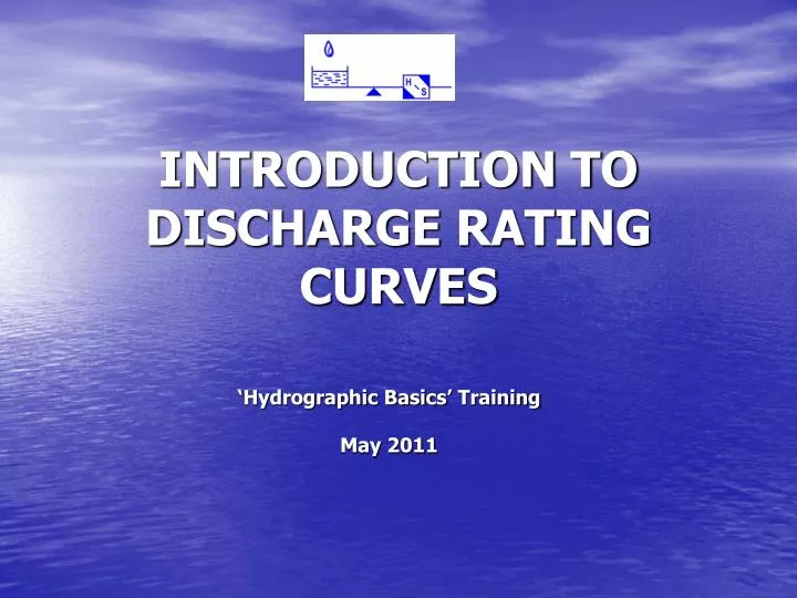 introduction to discharge rating curves