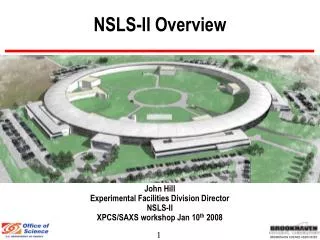 NSLS-II Overview
