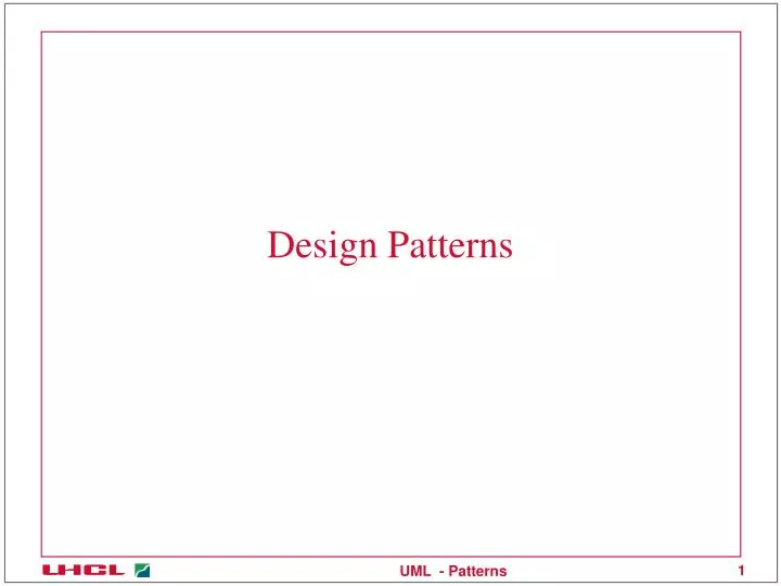 design patterns